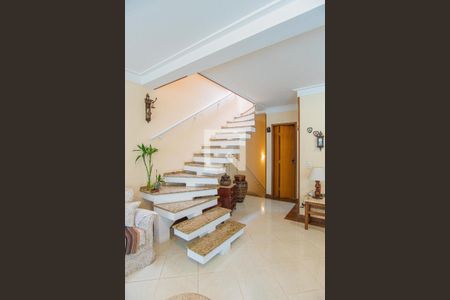 Escada Sala de casa à venda com 3 quartos, 110m² em Jardim Paraiso, Santo André