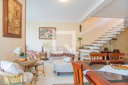 Sala de casa à venda com 3 quartos, 110m² em Jardim Paraiso, Santo André