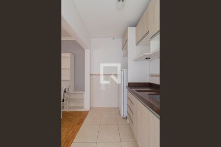 Cozinha e Área de Serviço de apartamento para alugar com 1 quarto, 44m² em Praia de Belas, Porto Alegre