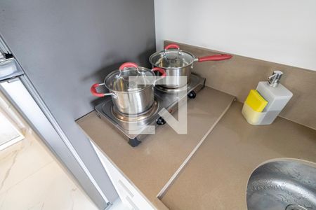 Studio - Cooktop de kitnet/studio para alugar com 1 quarto, 25m² em Vila Mariana, São Paulo