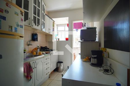 Cozinha  de apartamento à venda com 1 quarto, 45m² em Rubem Berta, 