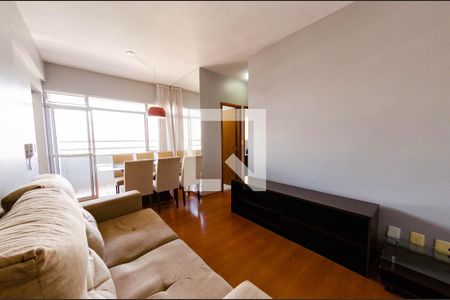 Sala de apartamento para alugar com 2 quartos, 60m² em Grajaú, Belo Horizonte