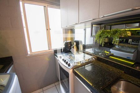 cozinha de apartamento para alugar com 2 quartos, 36m² em Liberdade, Novo Hamburgo