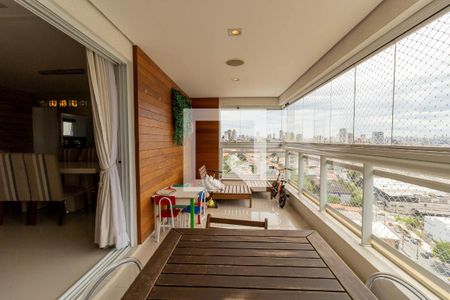 Varanda gourmet de apartamento à venda com 3 quartos, 135m² em Jardim Vila Mariana, São Paulo