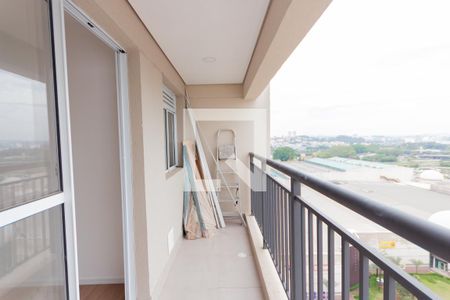 Varanda da Sala de apartamento para alugar com 2 quartos, 55m² em Jardim, Santo André