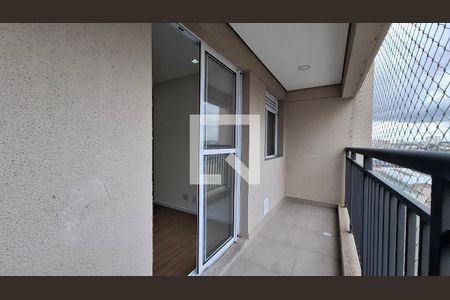 Varanda Sala de apartamento para alugar com 2 quartos, 55m² em Jardim, Santo André