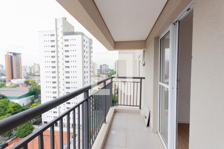 Varanda da Sala de apartamento para alugar com 2 quartos, 55m² em Jardim, Santo André