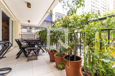 Varanda da Sala de apartamento à venda com 3 quartos, 220m² em Santa Cecilia, São Paulo