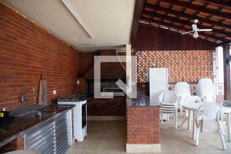 Área Comum - Churrasqueira de apartamento para alugar com 4 quartos, 140m² em Balneario Cidade Atlantica, Guarujá