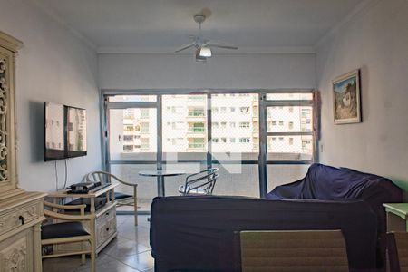 Sala de apartamento para alugar com 4 quartos, 140m² em Balneario Cidade Atlantica, Guarujá