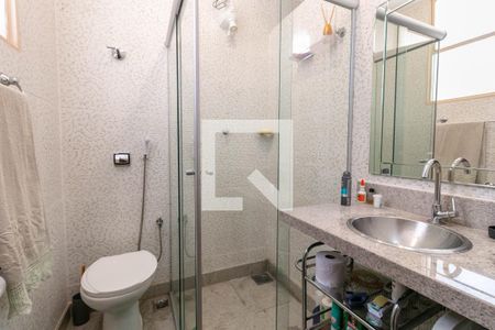 Banheiro da Suíte de apartamento à venda com 4 quartos, 174m² em Funcionários, Belo Horizonte