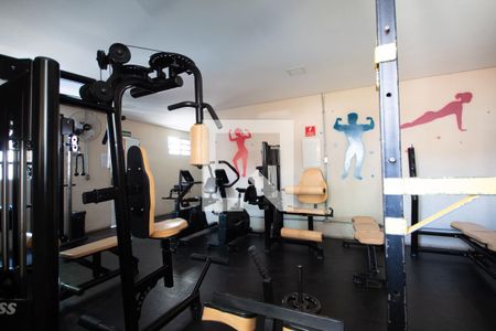 Apartamento para alugar com 47m², 2 quartos e 2 vagasÁrea comum - Academia