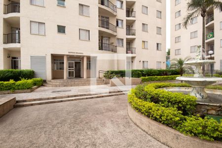 Apartamento para alugar com 47m², 2 quartos e 2 vagasFachada do bloco