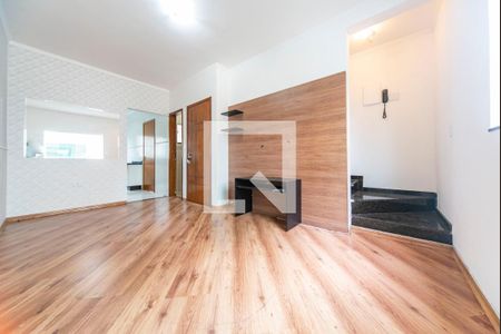Sala de casa à venda com 2 quartos, 100m² em Vila Alzira, Santo André