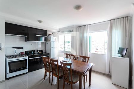 Sala/Cozinha de apartamento para alugar com 2 quartos, 90m² em Jardim Leblon, Belo Horizonte