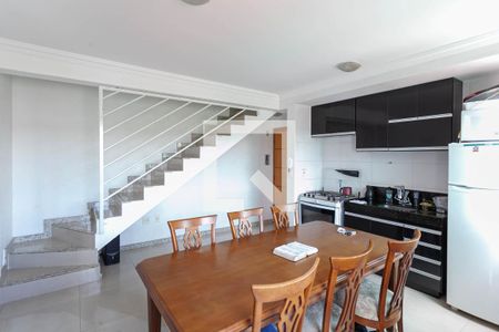 Sala/Cozinha de apartamento para alugar com 2 quartos, 90m² em Jardim Leblon, Belo Horizonte