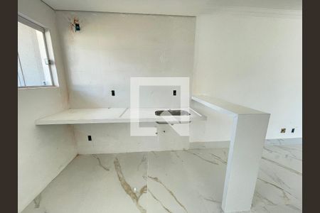 Cozinha de apartamento à venda com 3 quartos, 92m² em Copacabana, Belo Horizonte