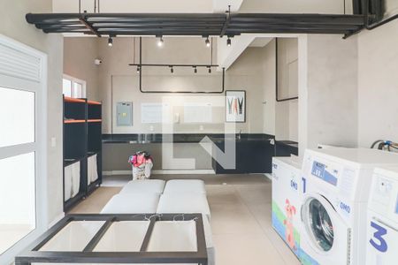 Apartamento à venda com 25m², 1 quarto e sem vaga Apartamento à venda com 25m², 1 quarto e sem vagaLavanderia prédio