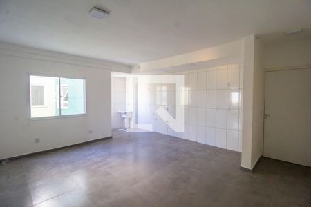 Sala e Cozinha/Área de Serviço de apartamento para alugar com 2 quartos, 60m² em Santa Cruz, Gravataí