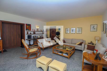 Sala de Estar de apartamento à venda com 5 quartos, 600m² em Laranjeiras, Rio de Janeiro