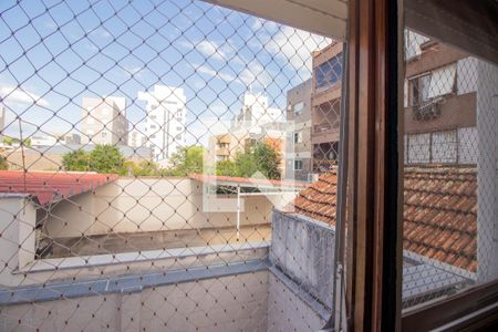 Vista da Sala de apartamento à venda com 2 quartos, 88m² em São João, Porto Alegre