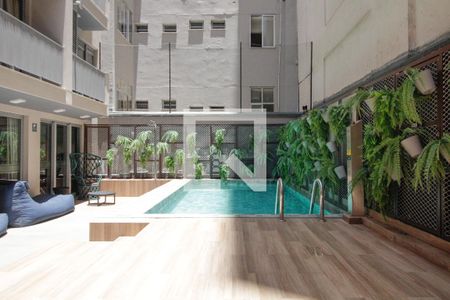 Apartamento para alugar com 40m², 1 quarto e sem vagaÁrea comum - Piscina