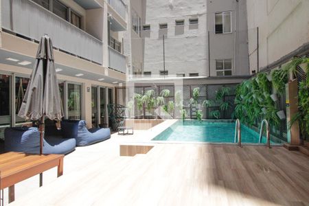 Apartamento para alugar com 40m², 1 quarto e sem vagaÁrea comum - Piscina