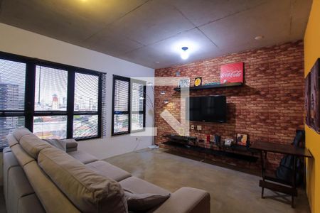 Sala de apartamento à venda com 1 quarto, 70m² em Vila Regente Feijó, São Paulo