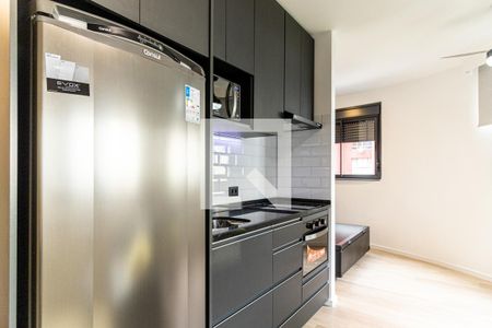Studio à venda com 26m², 1 quarto e sem vagaCozinha - Geladeira