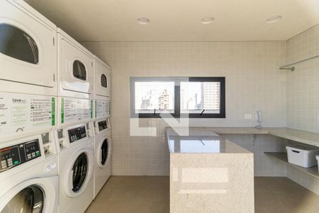 Studio à venda com 26m², 1 quarto e sem vagaLavanderia