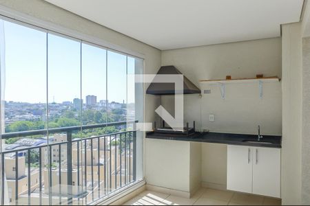 Varanda gourmet de apartamento para alugar com 3 quartos, 81m² em Independência, São Bernardo do Campo