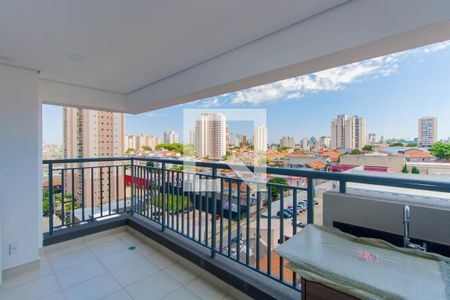 Varanda da Sala de apartamento à venda com 2 quartos, 65m² em Vila Prudente, São Paulo