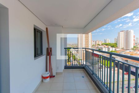 Varanda da Sala de apartamento à venda com 2 quartos, 65m² em Vila Prudente, São Paulo