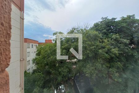 Vista da sala  de apartamento à venda com 3 quartos, 74m² em Vila Mimosa, Campinas