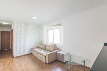 Sala de apartamento à venda com 2 quartos, 74m² em Vila Humaitá, Santo André