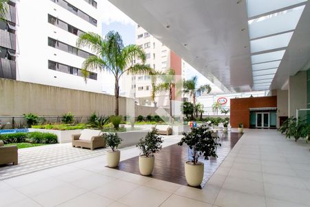 Área comum de kitnet/studio para alugar com 1 quarto, 40m² em Batel, Curitiba