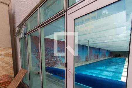 Área comum - Piscina de kitnet/studio para alugar com 1 quarto, 40m² em Batel, Curitiba