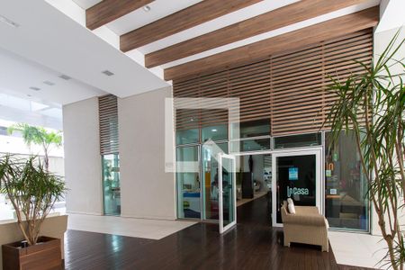 Área comum de kitnet/studio para alugar com 1 quarto, 40m² em Batel, Curitiba