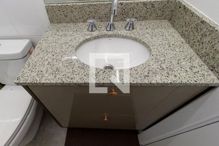Studio para alugar com 40m², 1 quarto e sem vaga Studio para alugar com 40m², 1 quarto e sem vagaDetalhe do banheiro