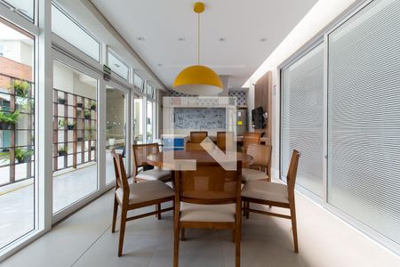 Studio para alugar com 40m², 1 quarto e sem vaga Studio para alugar com 40m², 1 quarto e sem vagaÁrea comum - Churrasqueira