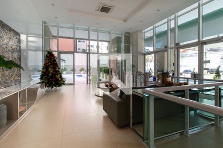 Hall de entrada de kitnet/studio para alugar com 1 quarto, 40m² em Batel, Curitiba