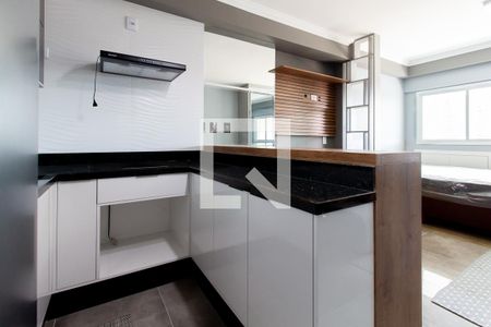 Studio para alugar com 40m², 1 quarto e sem vaga Studio para alugar com 40m², 1 quarto e sem vagaCozinha - Armários