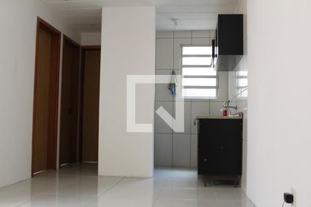 Sala /cozinha de apartamento para alugar com 2 quartos, 40m² em Mato Grande, Canoas