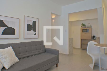 Sala de apartamento à venda com 1 quarto, 56m² em Centro, Campinas