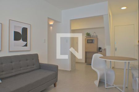Sala de apartamento à venda com 1 quarto, 56m² em Centro, Campinas