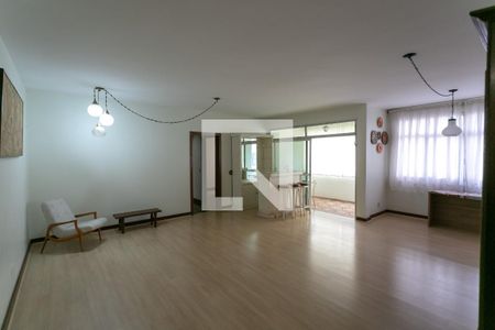 Sala de apartamento à venda com 4 quartos, 152m² em Funcionários, Belo Horizonte