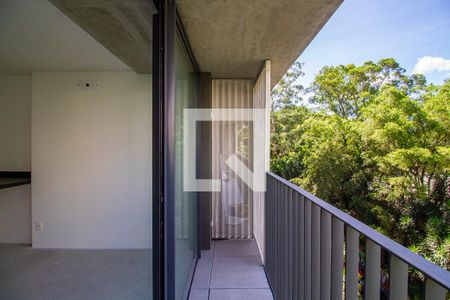 Varanda de apartamento à venda com 1 quarto, 42m² em Jardim das Bandeiras, São Paulo