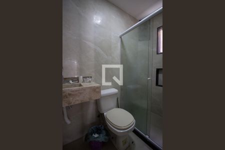 Banheiro da Suíte 1 de casa de condomínio à venda com 6 quartos, 240m² em Vargem Grande, Rio de Janeiro