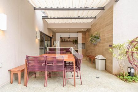 Apartamento para alugar com 28m², 1 quarto e sem vaga Apartamento para alugar com 28m², 1 quarto e sem vagaÁrea comum - Churrasqueira