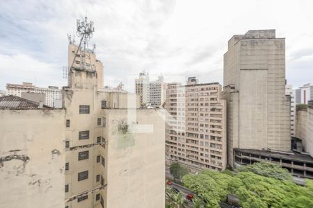 Vista da Sala de apartamento para alugar com 1 quarto, 28m² em Bela Vista, São Paulo